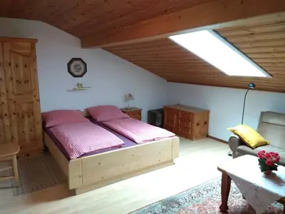 Ein Bett oder Betten in einem Zimmer der Unterkunft Gschwingerhof