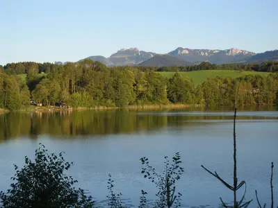 Naturlandschaft in der Nähe des Bauernhofs