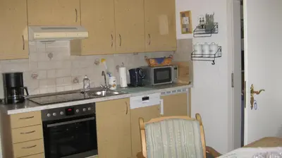 Küche/Küchenzeile in der Unterkunft Landhaus Wiesenhof