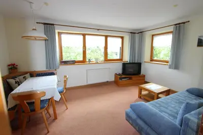 TV/Unterhaltungsangebot in der Unterkunft Ferienwohnung Maag