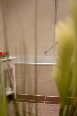 Ein Badezimmer in der Unterkunft Bad Tölz Mittendrin