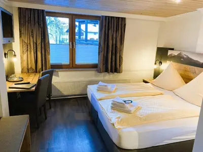 Ein Bett oder Betten in einem Zimmer der Unterkunft König Ludwig Stub´n