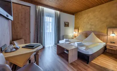 Ein Bett oder Betten in einem Zimmer der Unterkunft König Ludwig Stub´n