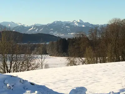 Naturlandschaft in der Nähe der Ferienwohnung