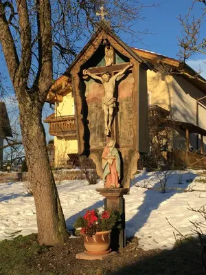 Ferienhaus Langer im Winter