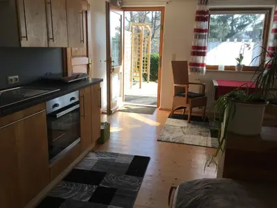 Küche/Küchenzeile in der Unterkunft Ferienhaus Langer