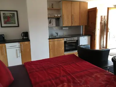 Küche/Küchenzeile in der Unterkunft Ferienhaus Langer