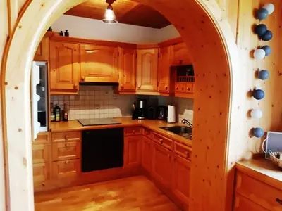 Küche/Küchenzeile in der Unterkunft Florentiner Haus