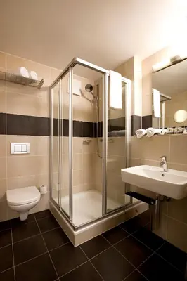 Ein Badezimmer in der Unterkunft Ausbildungshotel St. Theresia