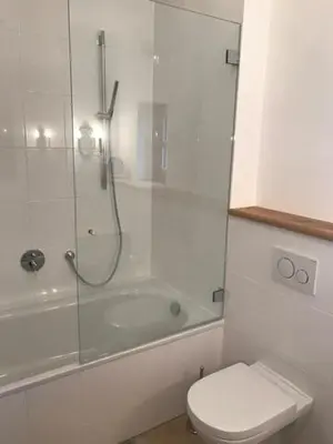 Ein Badezimmer in der Unterkunft Hof Kaltenbrunn