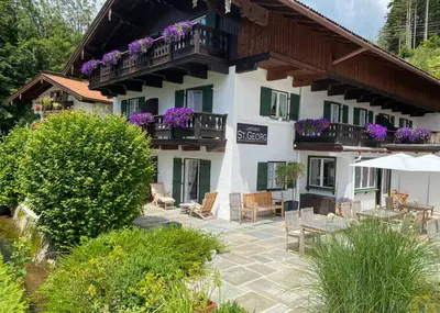 Ein Garten an der Unterkunft Bio Design Boutique Landhaus St Georg