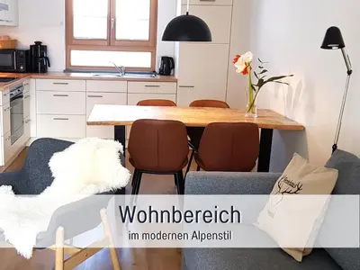 Küche/Küchenzeile in der Unterkunft Ferienhaus Inntal - ruhig schlafen, zentral starten & wandern bis zum Gipfelglück