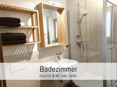 Ein Badezimmer in der Unterkunft Ferienhaus Inntal - ruhig schlafen, zentral starten & wandern bis zum Gipfelglück