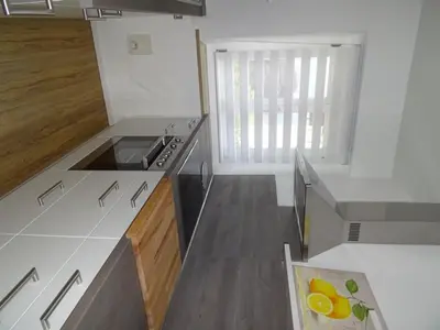 Küche/Küchenzeile in der Unterkunft Ferienwohnung Litterscheid