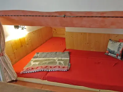 Ein Bett oder Betten in einem Zimmer der Unterkunft Ferienwohnungen Anni im Paradies