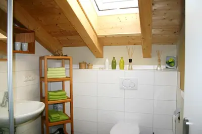 Ein Badezimmer in der Unterkunft Ferienwohnung Schmid Ursula