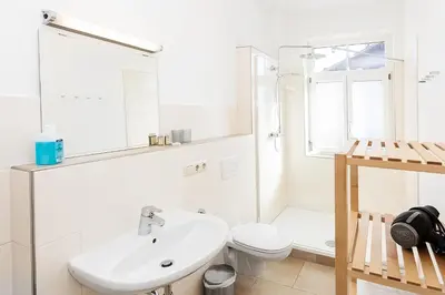 Ein Badezimmer in der Unterkunft M9 Appartment
