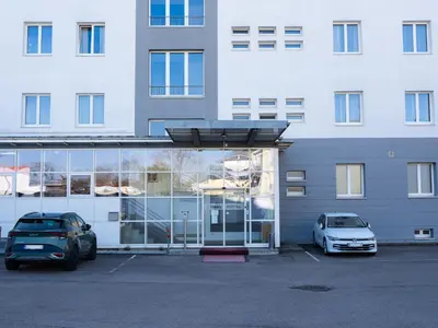 Das Gebäude in dem sich das Hotel befindet