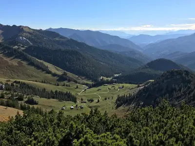 Naturlandschaft in der Nähe des Ferienhauses
