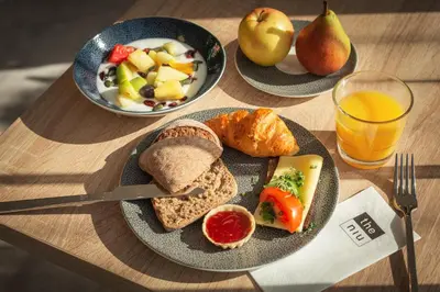 Essen im Hotel oder in der Nähe