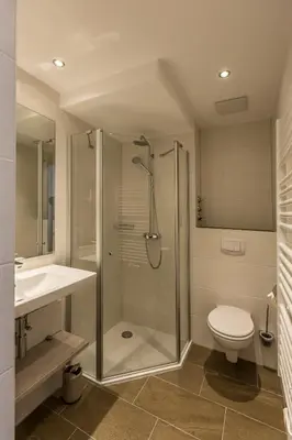Ein Badezimmer in der Unterkunft Gästehaus Stahuber