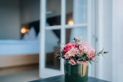 Ein Bett oder Betten in einem Zimmer der Unterkunft Klostermaier Hotel & Restaurant