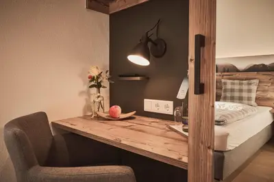 Ein Bett oder Betten in einem Zimmer der Unterkunft Rait´ner Wirt