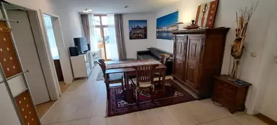Küche/Küchenzeile in der Unterkunft Westpark Apartments