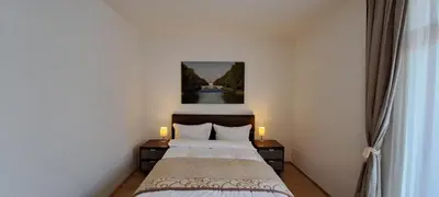 Ein Bett oder Betten in einem Zimmer der Unterkunft Westpark Apartments