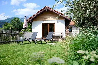 Naturlandschaft in der Nähe des Ferienhauses