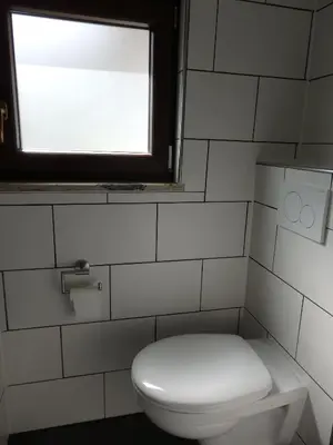Ein Badezimmer in der Unterkunft Amsel Haus