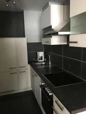 Küche/Küchenzeile in der Unterkunft Ferienwohnung-in-Prien