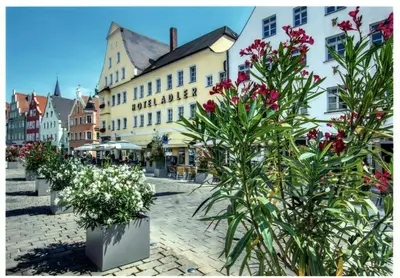 Das Gebäude in dem sich das Hotel befindet
