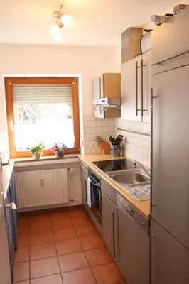 Küche/Küchenzeile in der Unterkunft Alpen - Apartments II