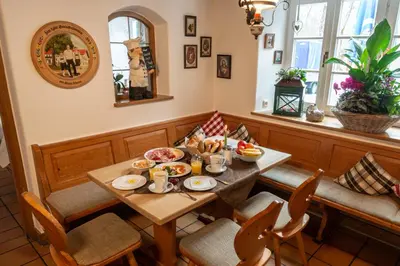 Essen im Gasthaus oder in der Nähe
