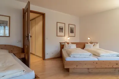Ein Bett oder Betten in einem Zimmer der Unterkunft Gasthof zum Stern