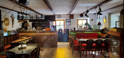 Lounge oder Bar in der Unterkunft Apparthotel - Pension Ammertaler Hof