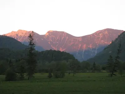 Naturlandschaft in der Nähe der Pension