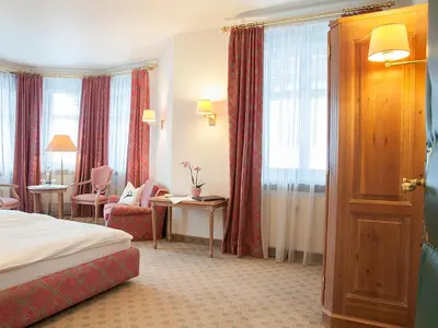 Ein Bett oder Betten in einem Zimmer der Unterkunft Gästehaus Florian