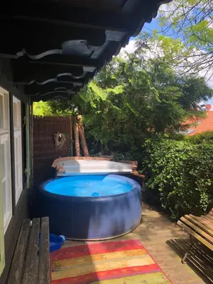 Der Swimmingpool an oder in der Nähe von Schatzl Hütte