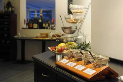 Essen im Hotel oder in der Nähe