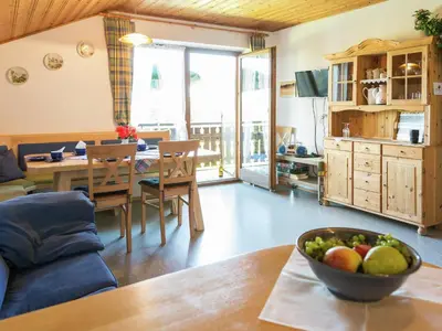 Küche/Küchenzeile in der Unterkunft Alpiner Aufenthalt mit Balkon in Steingaden