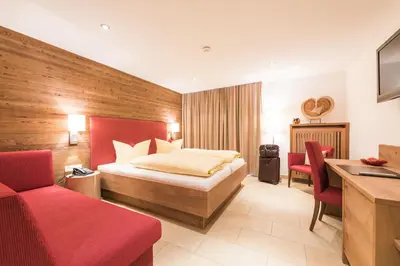 Ein Bett oder Betten in einem Zimmer der Unterkunft Hotel Ariadne
