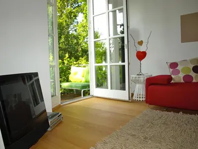 TV/Unterhaltungsangebot in der Unterkunft Ferienwohnung Dausacker