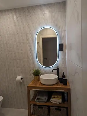 Ein Badezimmer in der Unterkunft MH Apartment