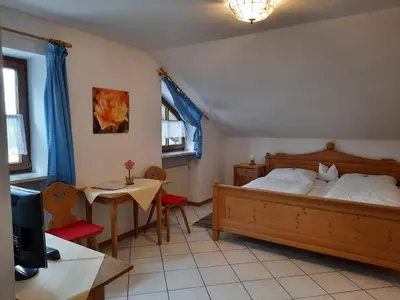 Ein Bett oder Betten in einem Zimmer der Unterkunft Schellenberger Hof