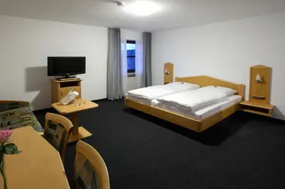 Ein Bett oder Betten in einem Zimmer der Unterkunft Spirklhof