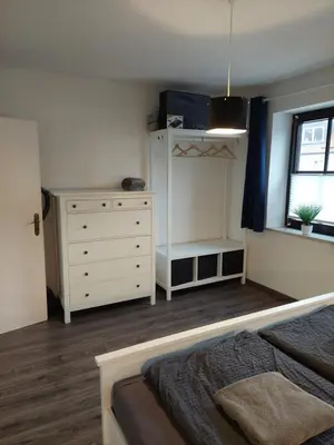 Ein Bett oder Betten in einem Zimmer der Unterkunft Lech Appartement