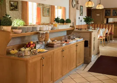 Essen im Hotel oder in der Nähe