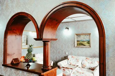 Ein Sitzbereich in der Unterkunft Atlas Grand Hotel